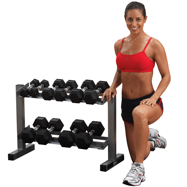 Body Solid Powerline Dumbell Rack PDR282X 1