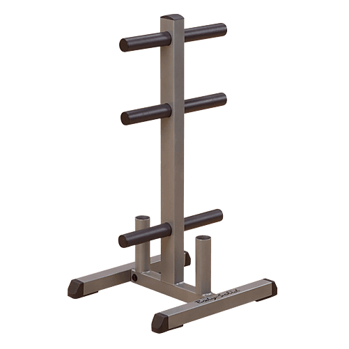 Body Solid Olympic Plate Tree & Bar Holder - GOWT