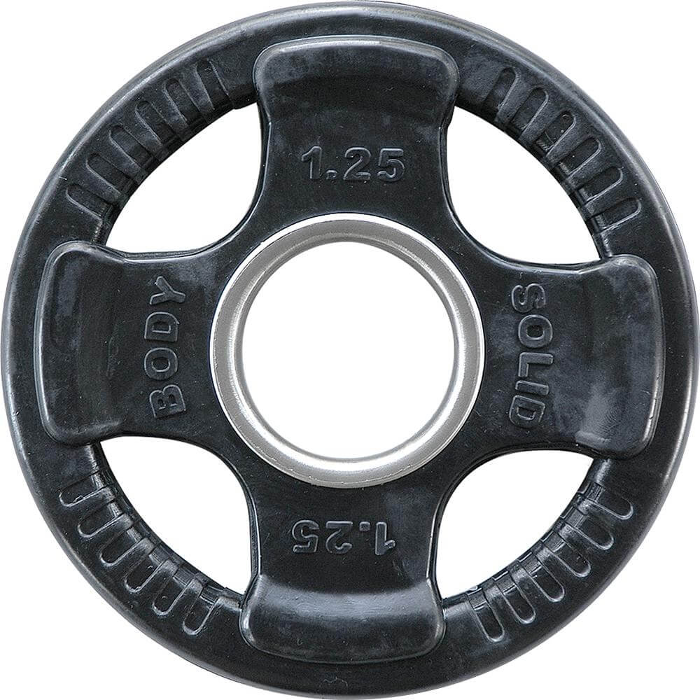 Body-Solid Rubber 4-Grip Olympic Plate 50mm 1