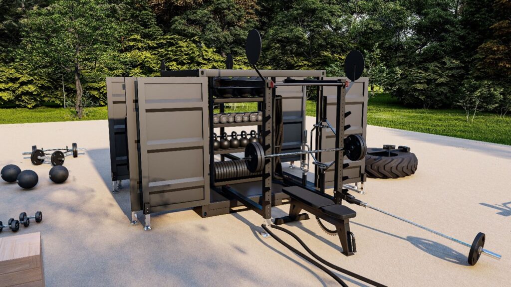 Outdoor Fitness Crossfit Container